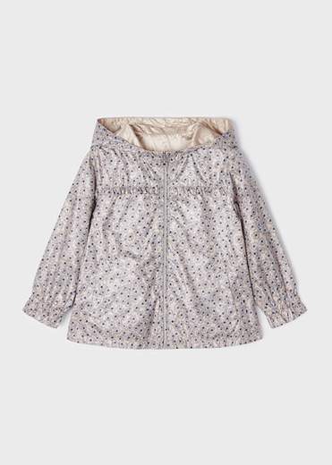 Giacca a Vento Reversibile Bambina