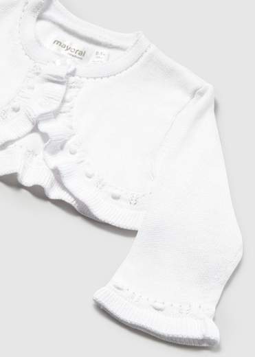 Cardigan tricot basic neonata