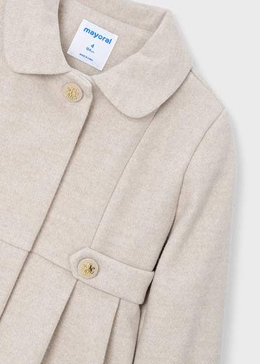 Cappotto panno bambina