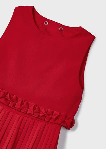 Tuta lunga pantalone plissè bambina