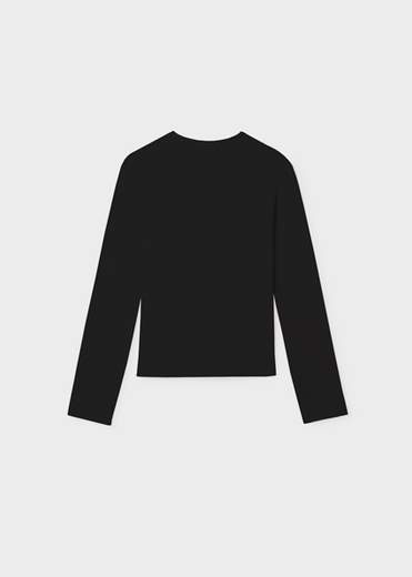 Maglietta costine ragazza