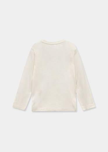 Maglietta lettere basica bambino