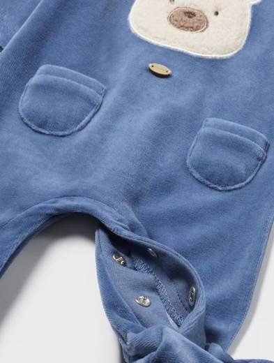 Pigiama ciniglia neonato Mayoral