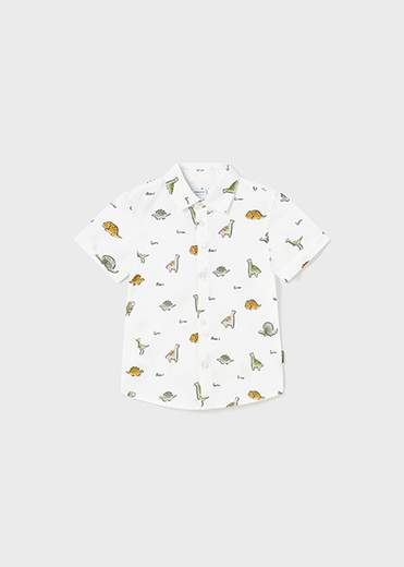Camicia Stampata m/c Neonato