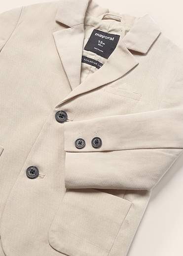 Giacca Lino Elegante Neonato