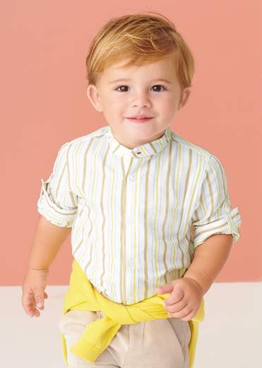 Camicia Lino Neonato