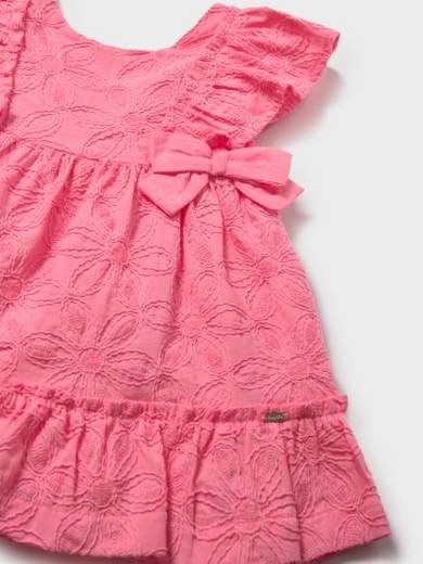 Vestito cerimonia ricamato neonata