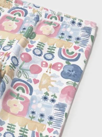 Leggings a tre quarti neonata